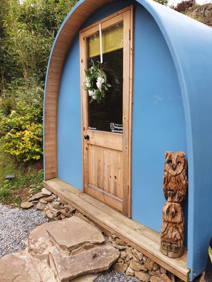 Gower Pods Hotell Penclawdd Exteriör bild